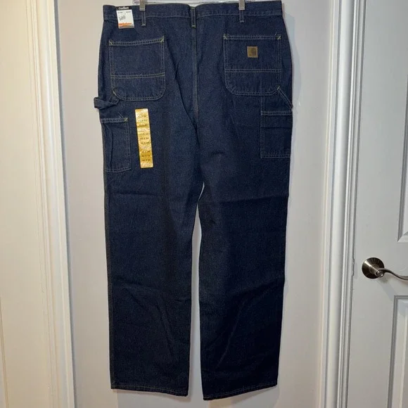 Carhartt Men's 42x34 Loose Original Fit Dungaree Demin Pant B13 HDK Jeans NWOT - Picture 7 of 13